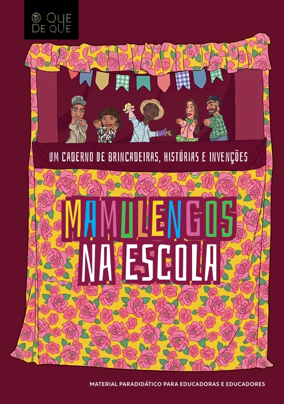Capa do caderno Mamulengos na Escola — material paradidático para educadoras e educadores